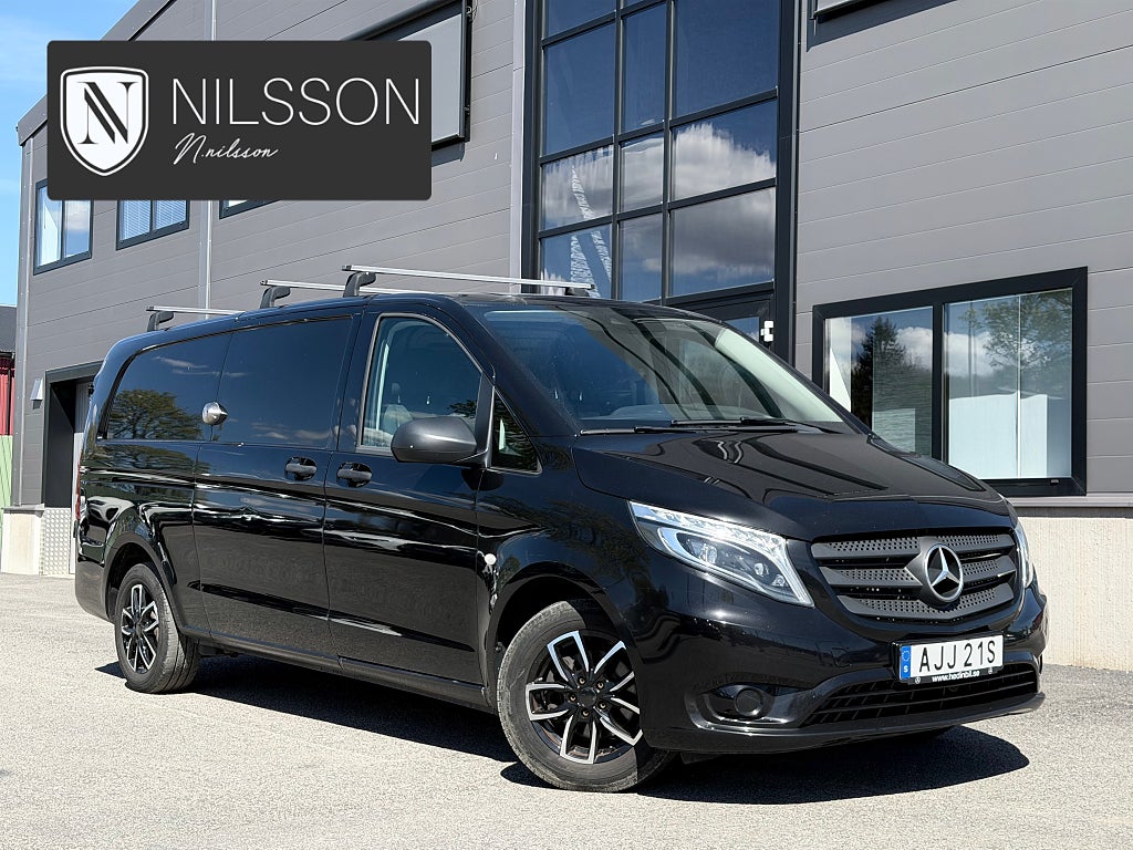 Mercedes-Benz Vito 116 CDI 2.8t Ex-Lång  Sortimo Värmare Kamera Drag MOMS