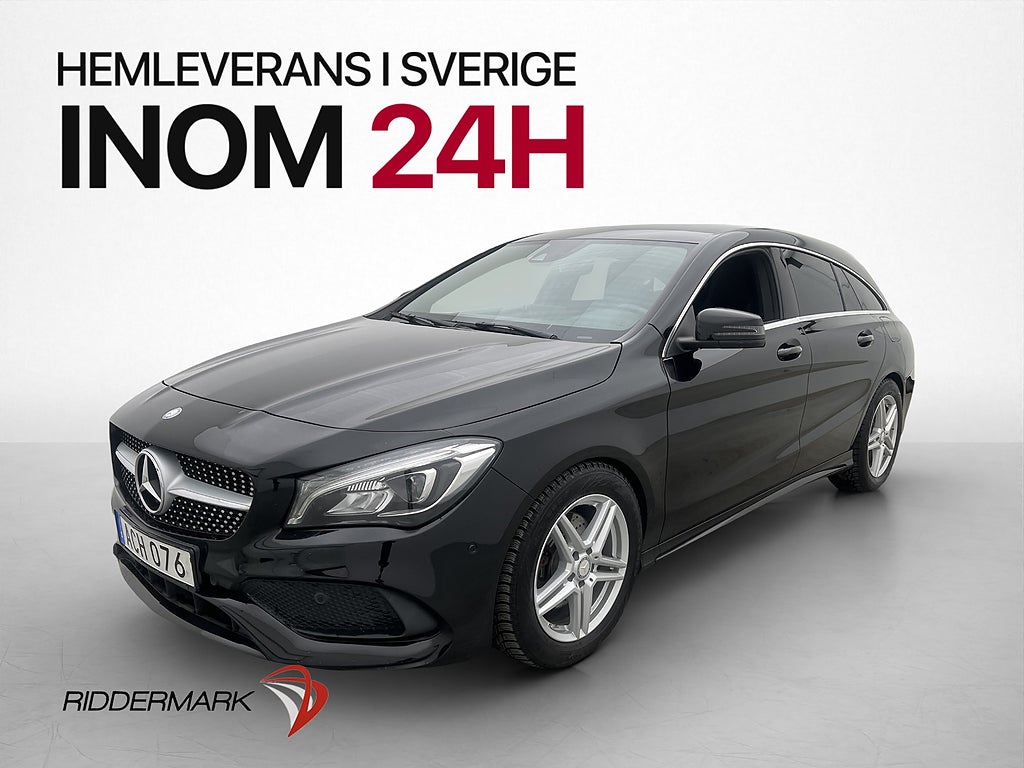 Mercedes-Benz CLA 220 d 177hk AMG M/K Värm Kamera Skinn