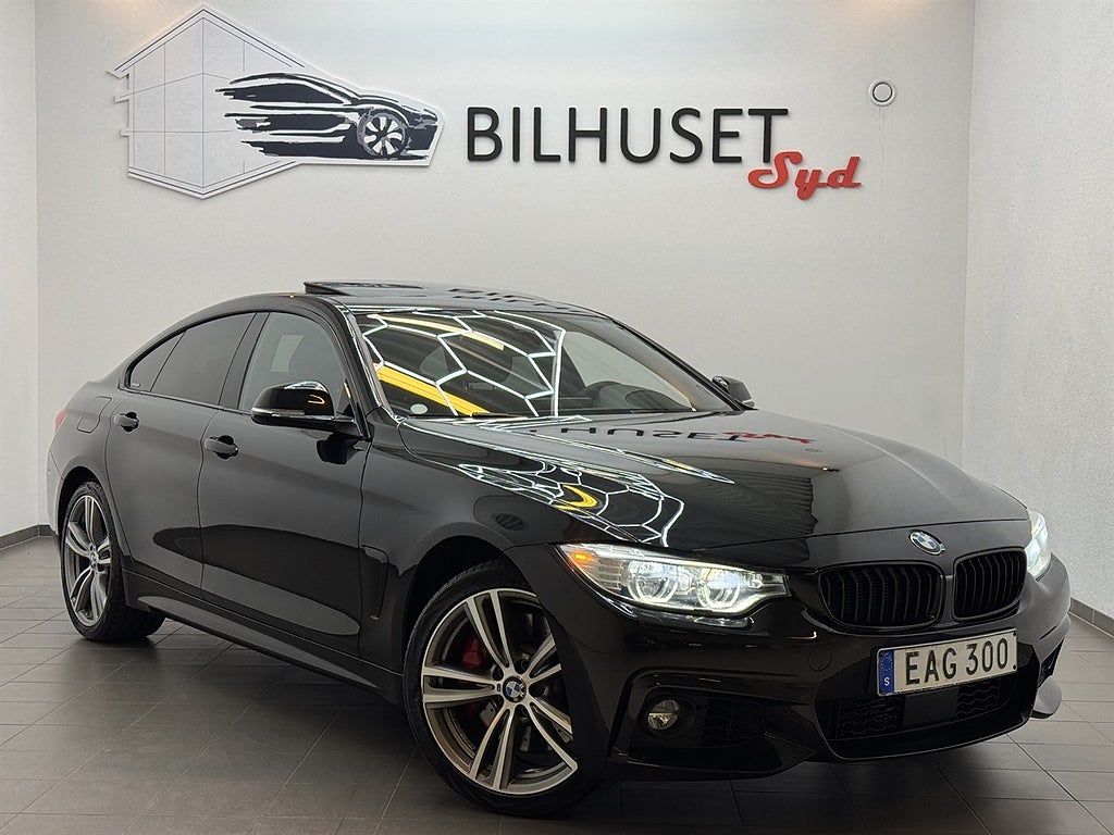 BMW 435 i xDrive 306hk M Sport HUD/HK/Tlucka/Navi/Bkamera/Krok/Läder