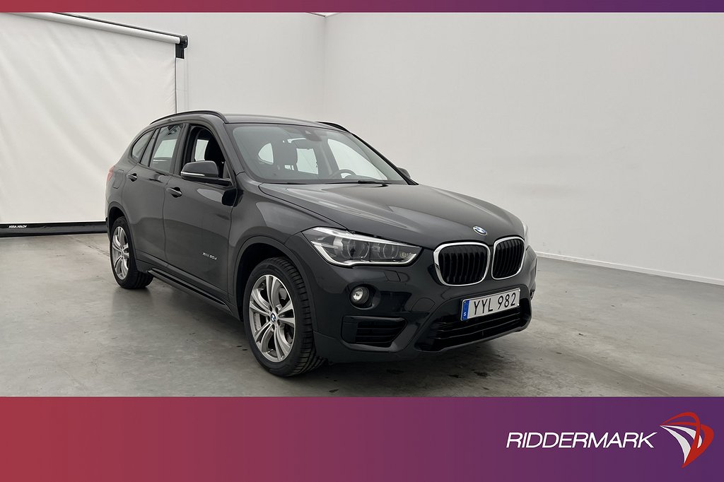 BMW X1 xDrive20d 190hk Sport line HiFi Sensorer Drag