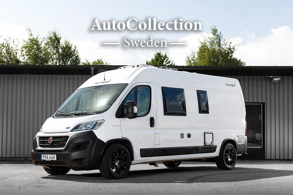 Fiat Ducato Sunlight 600 2,3 Plåtis Solceller 