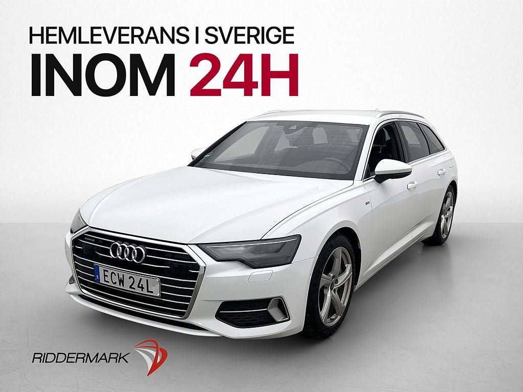 Audi A6 50 TFSI e 299hk Q S-Line Dragkrok Cockpit MOMS