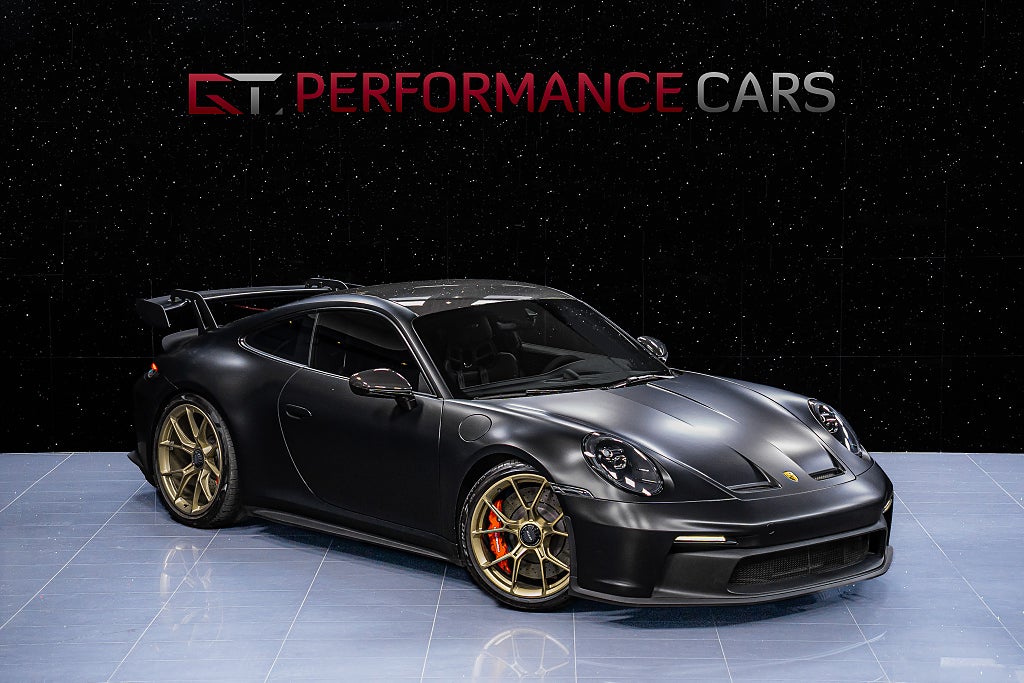 Porsche 911 992 GT3 Skalstolar Läderinteriör BOSE Lyft 3.99%