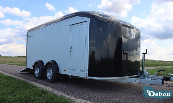 Debon Roadster C900 Aluminium svart – Med Sidodörr 