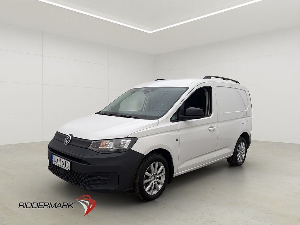 Volkswagen Caddy Cargo Värmare Dragkrok Kamera CARPLAY MOMS