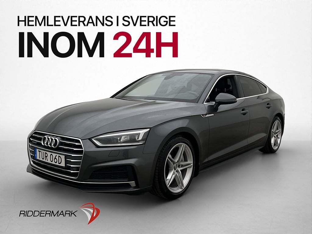 Audi A5 45 TFSI quattro 245hk MHEV S-Line Drag