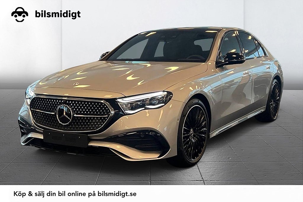 Mercedes-Benz E220d E 220 d AMG Line Premium Night Pano 360° Burmester4D 197hk