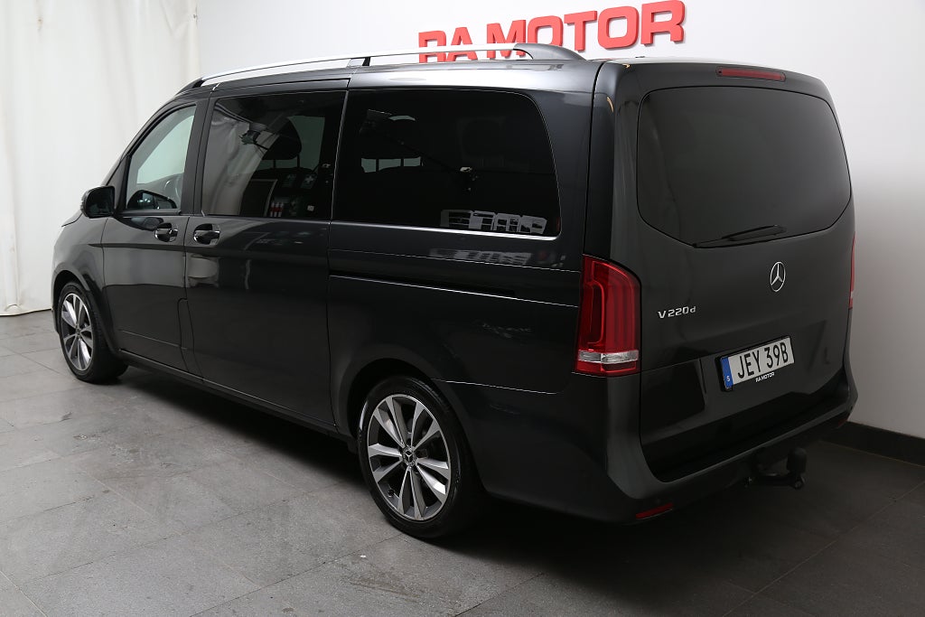 Mercedes-Benz V220 220d 3.1t 9G-Tronic 163hk I 360°-kamera I Drag I 7-sits