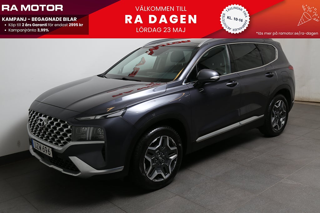 Hyundai Santa Fe PHEV 265hk Advanced AWD Pano Motorv Drag 7-Sits 2022