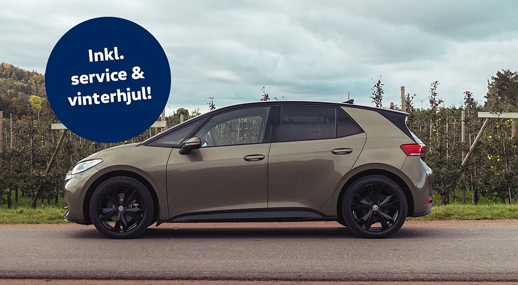 Volkswagen ID.3 Privatleasing *FRIA VINTERHJUL*