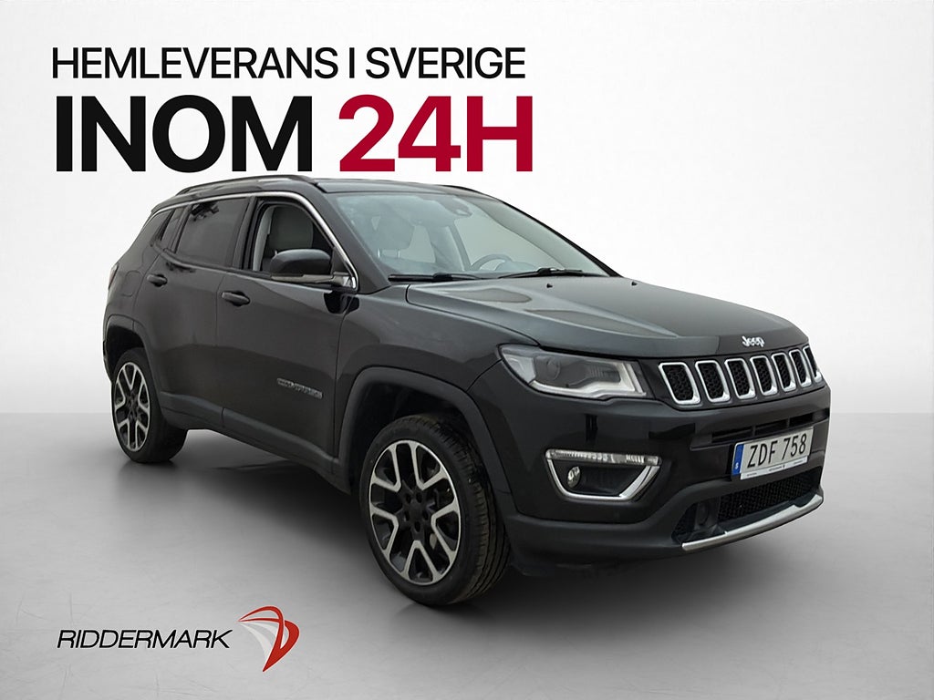 Jeep Compass 1.4 4WD 170hk B-Kamera Halvskinn