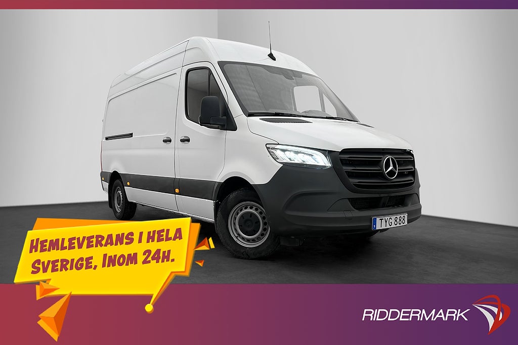 Mercedes-Benz Sprinter L2H2 317 Värm Drag B-Kam CARPLAY MOMS