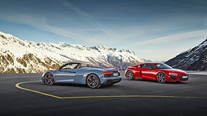 Nya Audi R8 V10 Performance RWD. Foto: Audi. 