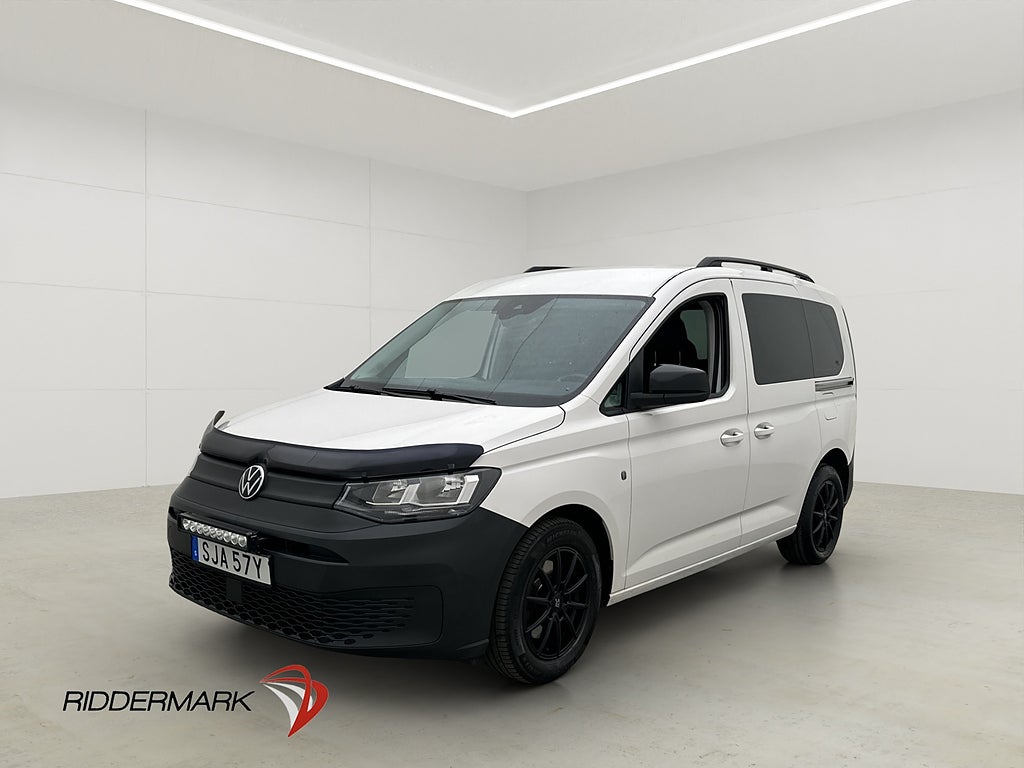 Volkswagen Caddy Life 2.0TDI Värmare Dragkrok Kamera 5-Sits