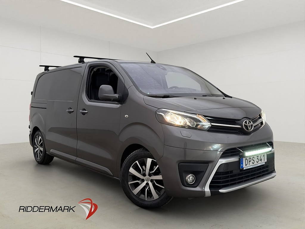 Toyota ProAce L2 177hk Värmare HUD B-Kamera 3-Sits Drag Moms