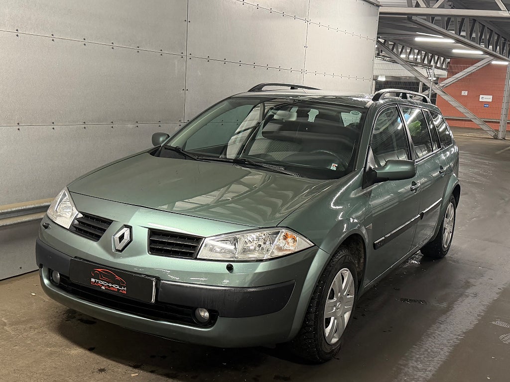 Renault Mégane Grandtour 1.6 1 ägare endast 9000mil