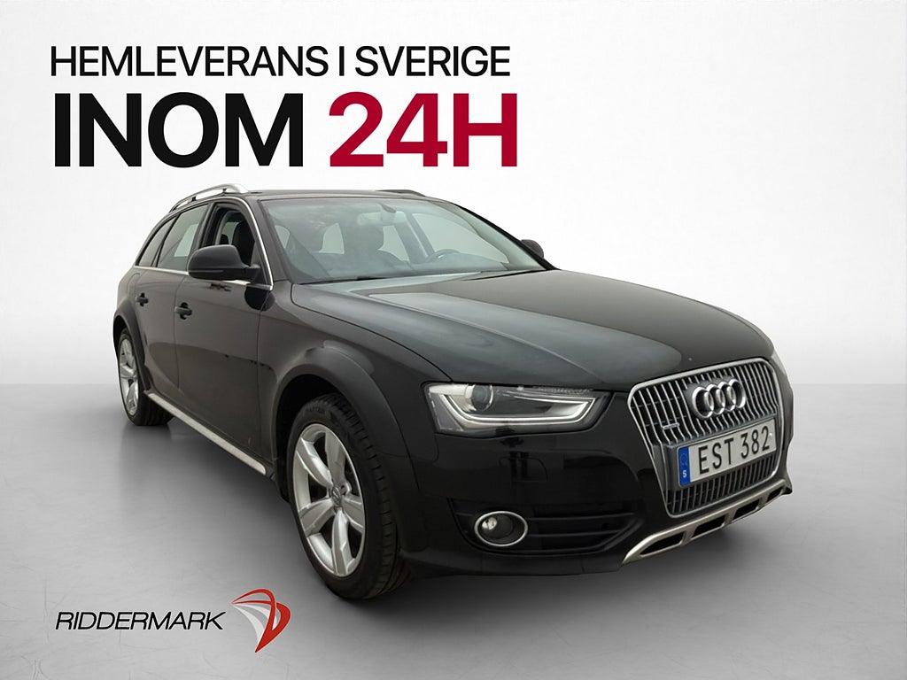 Audi A4 Allroad 2.0 TDI 190hk Q Sport Edt Värmare Navi Drag