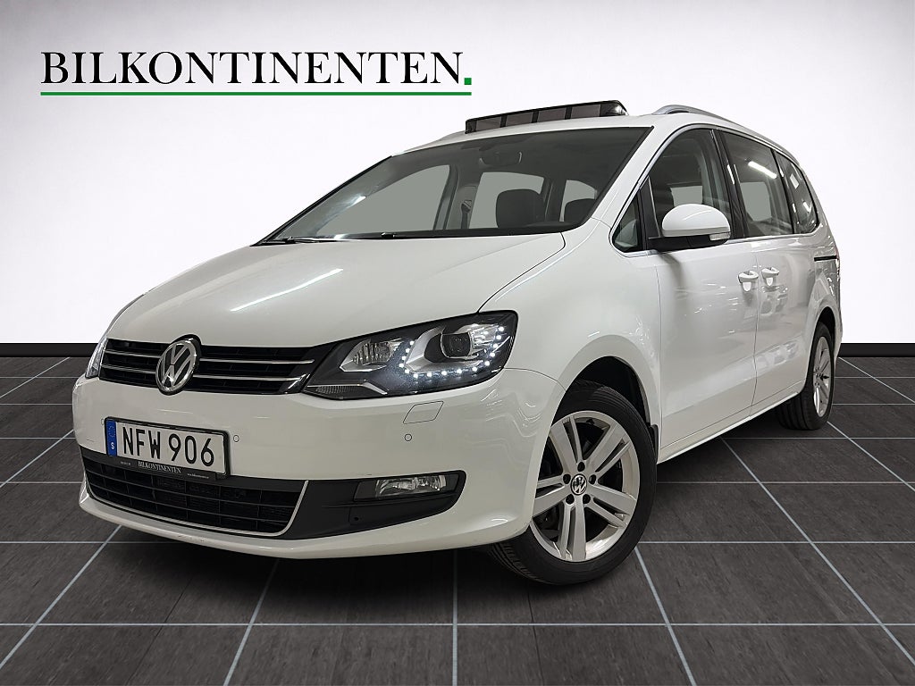 Volkswagen Sharan 2.0 TDI 4Motion 7-Sits Värmare Panorama Kamera Drag