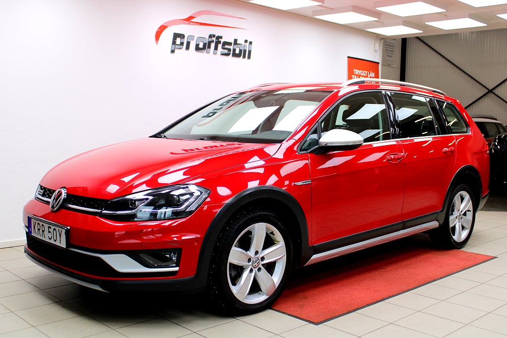 Volkswagen Golf Alltrack 2.0 TDI CarPlay 4Motion Alltrack Ny besiktad Euro 6