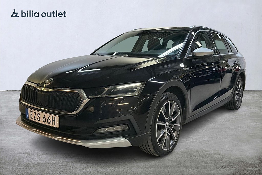 Skoda Octavia Scout 2.0 TDI 4x4 200hk Cockpit Drag P-Värmare