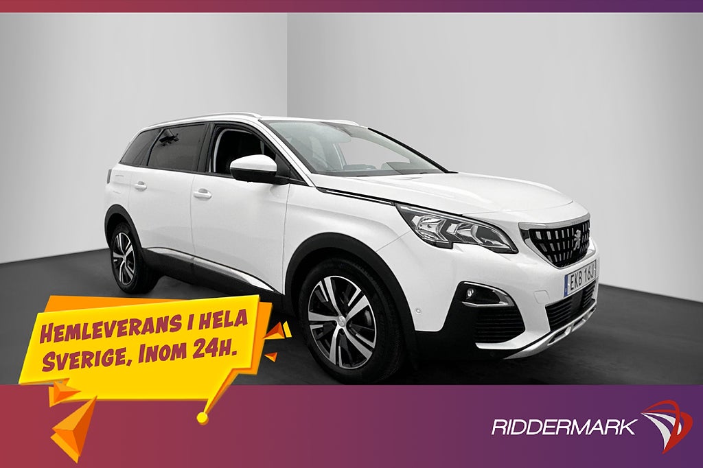 Peugeot 5008 1.2 PureTech 130hk Allure 7-Sits Kamera CarPlay