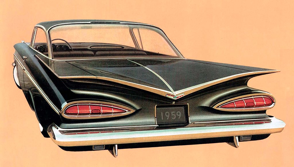 Chevrolet Impala  1959 coupe HT sökes
