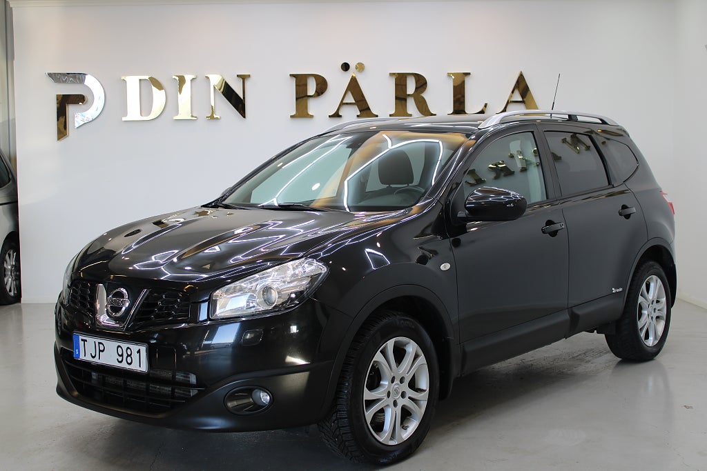 Nissan Qashqai+2 2.0 dCi 4x4 Automat 7-sits Panorama NyServad