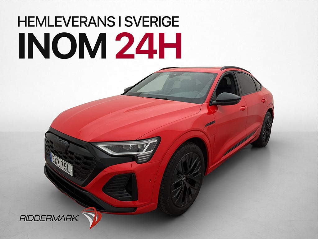 Audi Q8 Sportback 55 e-tron Q S-Line Pano B&O Luftfjäd 360°