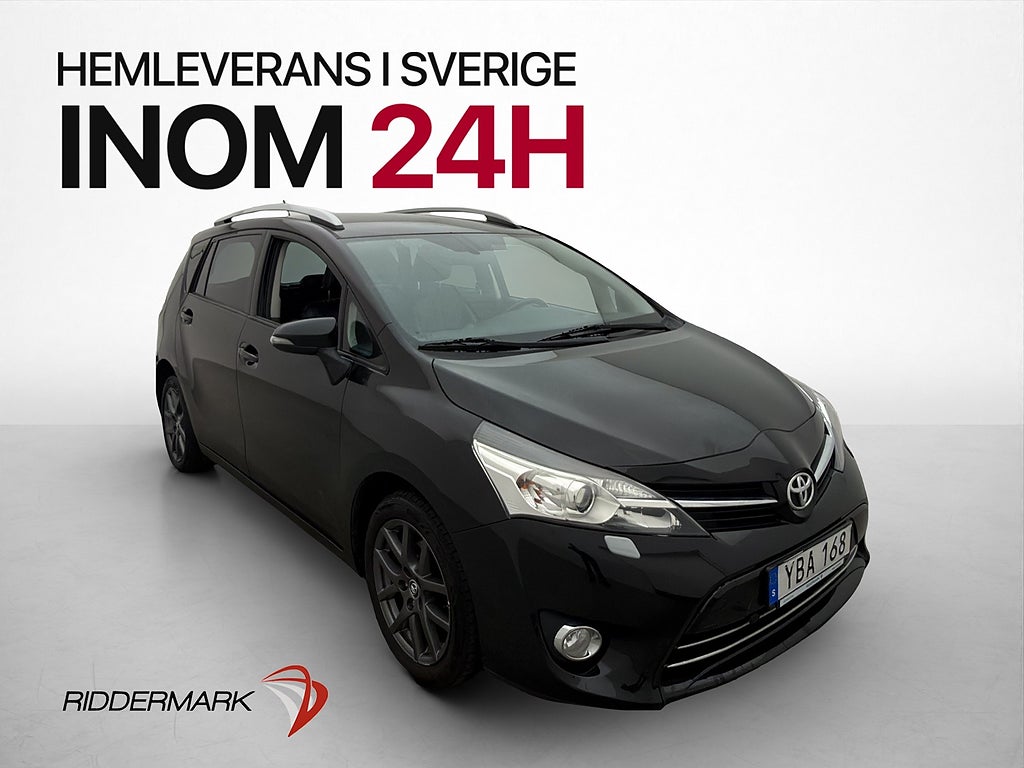 Toyota Verso 1.8 147hk Edition Feel 7-Sits Skinn Kamera Drag