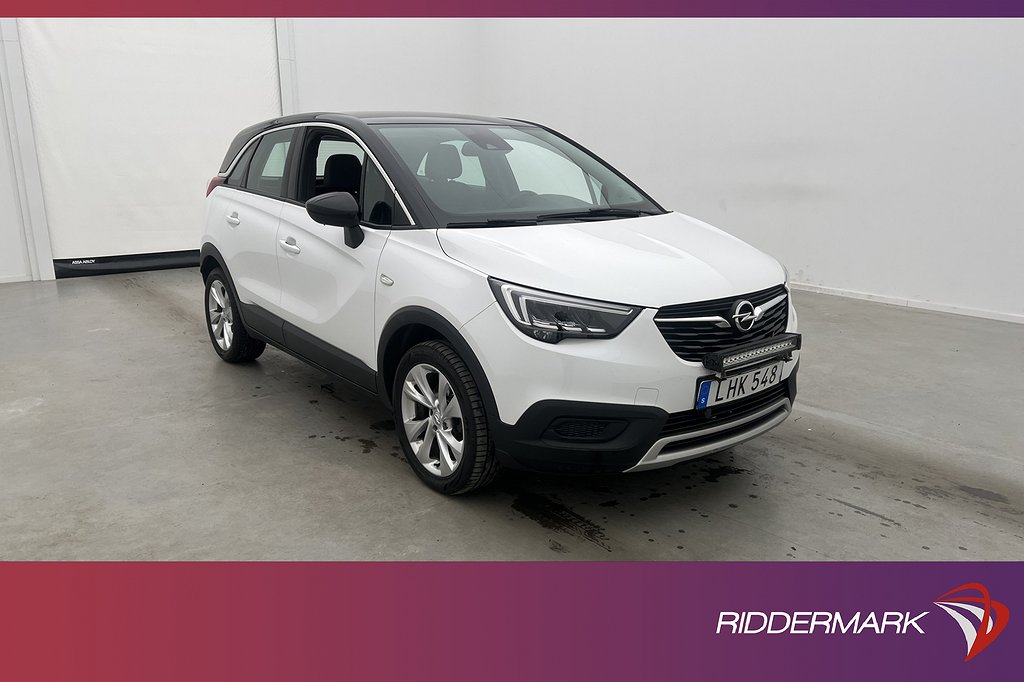 Opel Crossland X 1.2 Turbo Dynamic M/K-Värmare Halvskinn