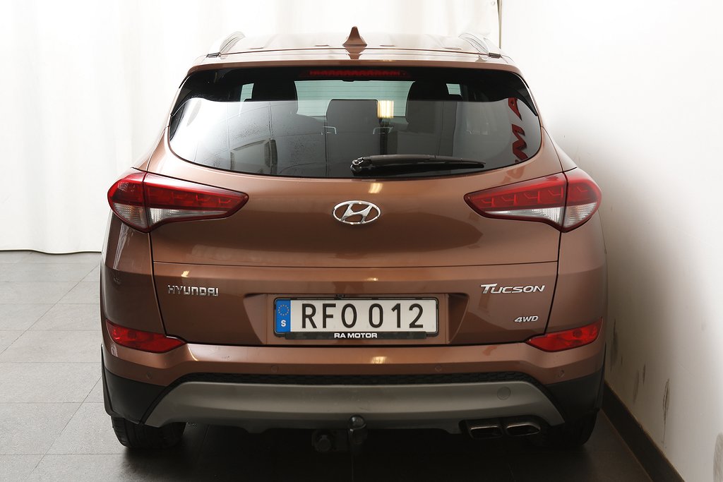 Hyundai Tucson 1,6 T-GDI 177hk ComfortPlus AWD Kamera Drag 2017