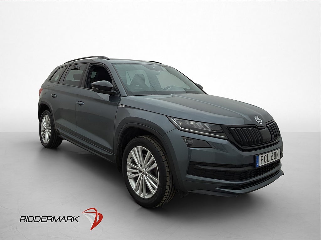 Skoda Kodiaq 2.0 190hk 4x4 Sportline 7-Sits 360° Värm  Drag