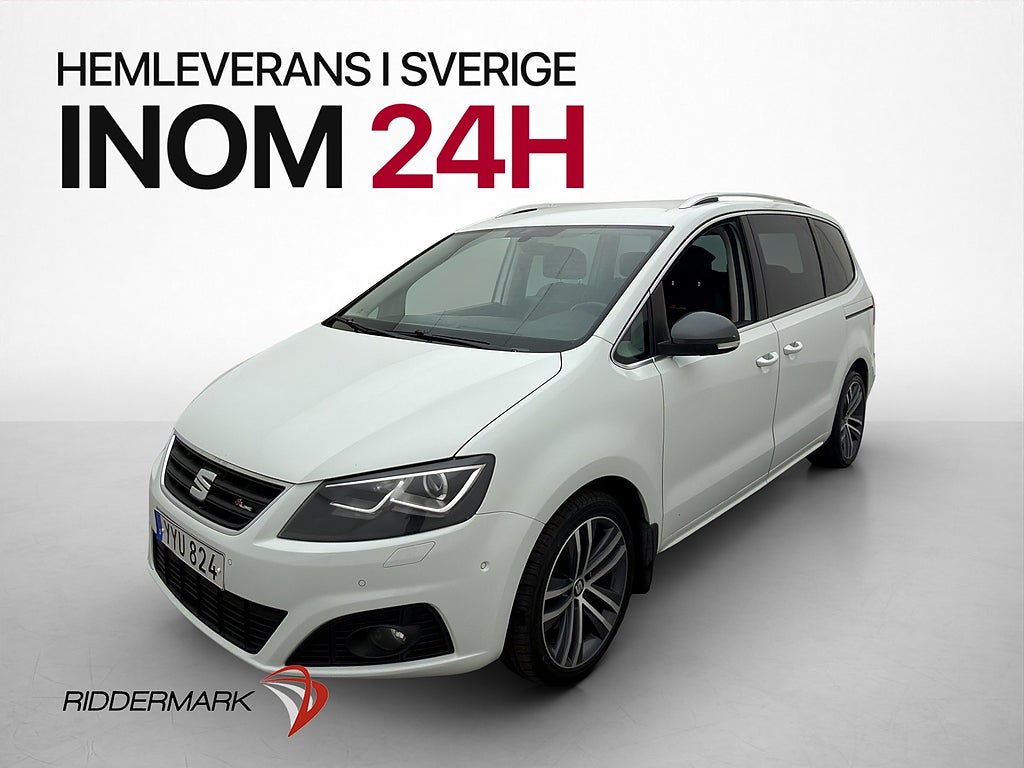 Seat Alhambra 2.0 TDI 4D FR-Line 7-Sits D-Värm B-Kamera Drag