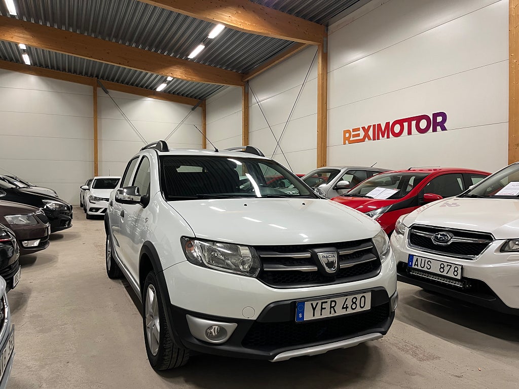 Dacia Sandero Stepway  TCe Euro 6  Ny Besiktad 