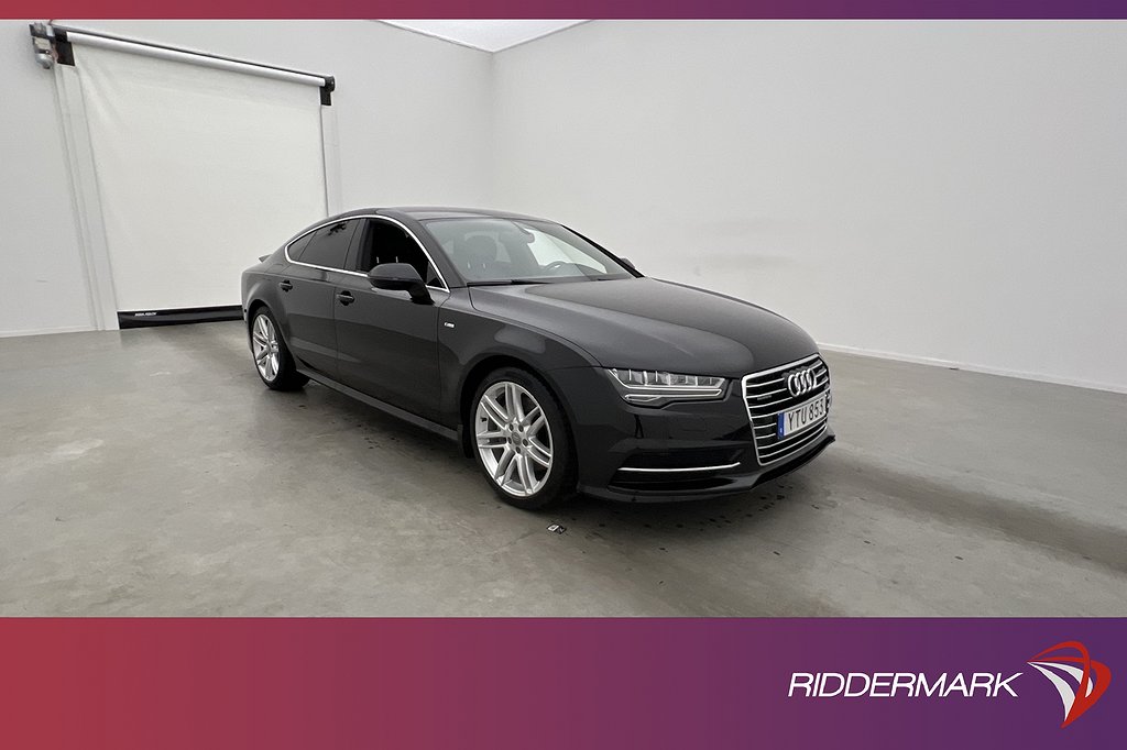 Audi A7 Sportback 2.0 TFSI Quattro S-Line Skinn Sensorer