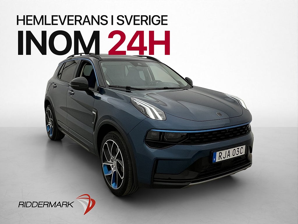 Lynk & Co 01 PHEV 261hk Panorama Infinity 360° kamera
