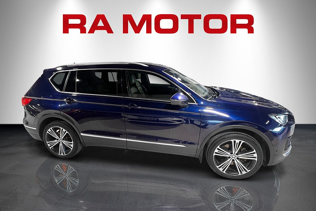 Seat Tarraco TSI 190hk 4Drive Xcellence 7-sits |Drag|P-Värm|Cockpit|
