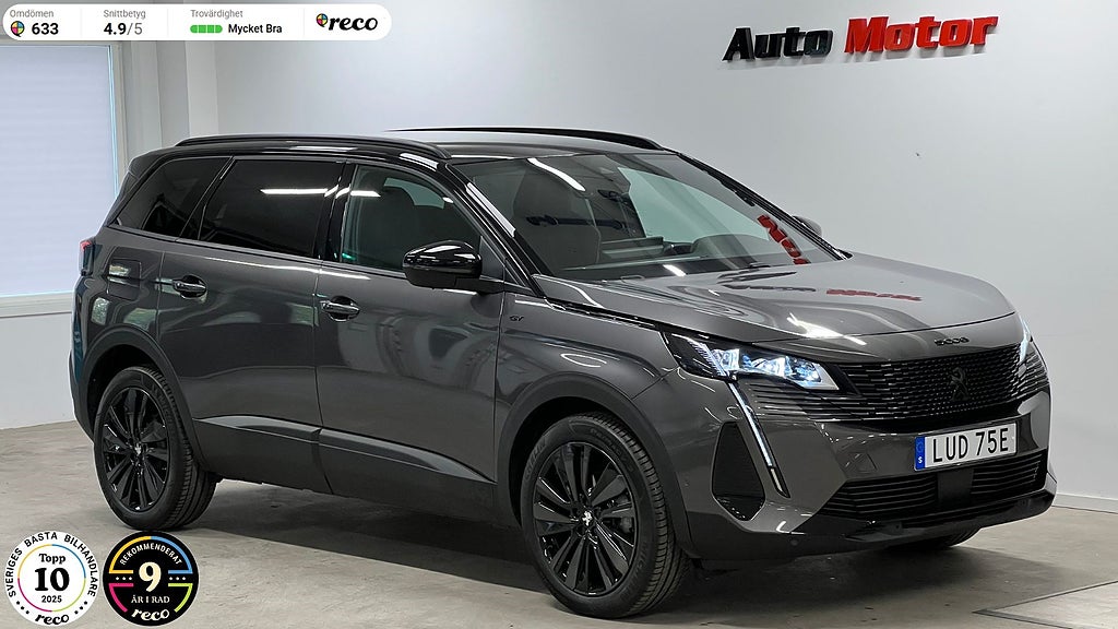 Peugeot 5008 GT 1.2 PureTech 130 EAT Black Edition