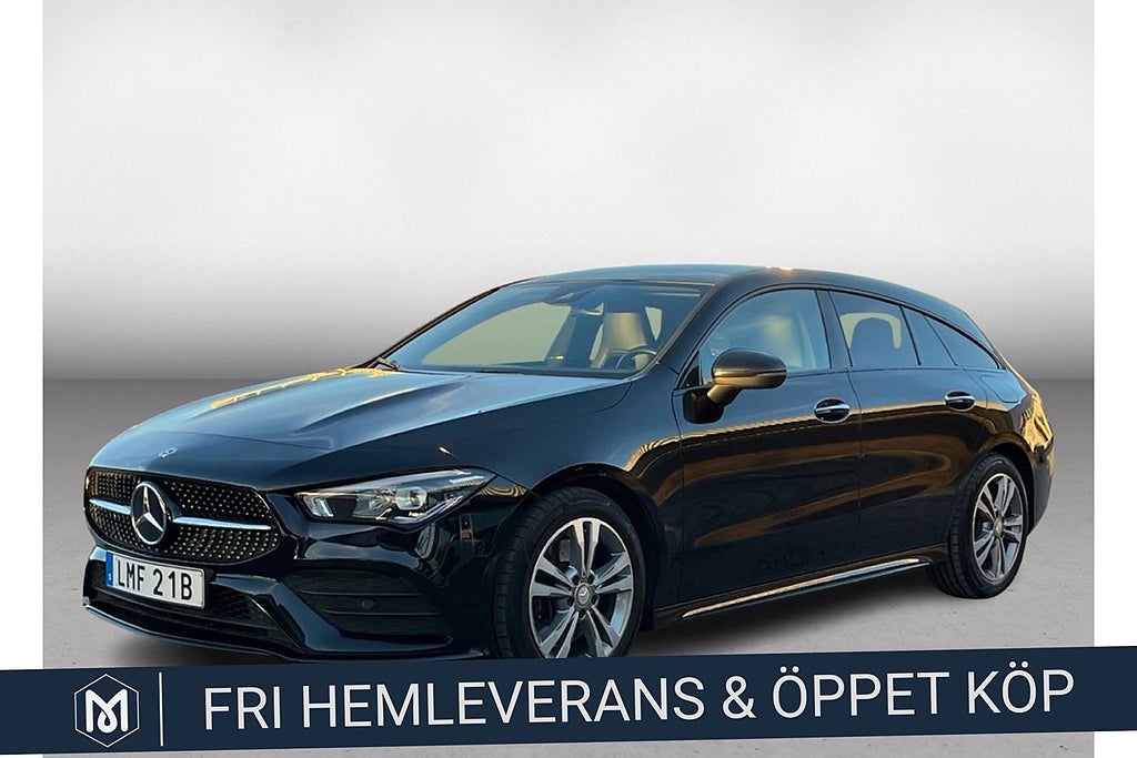 Mercedes-Benz CLA 200 d AMG Night Panorama Värmare Burmester
