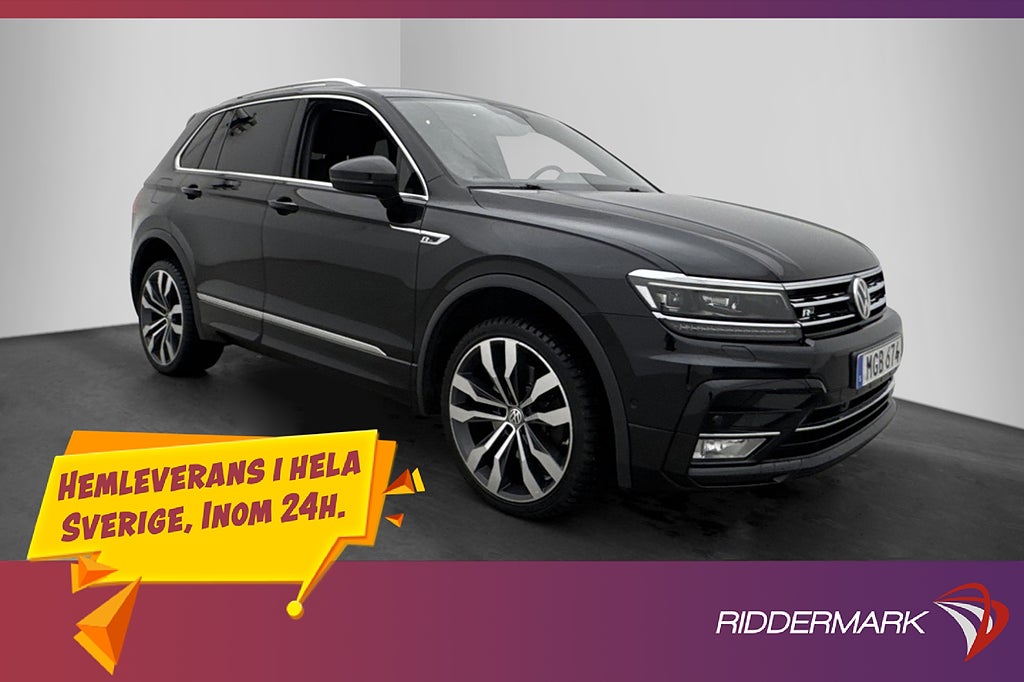 Volkswagen Tiguan 2.0 TDI 240hk 4M GTS R-Line Värmare Drag