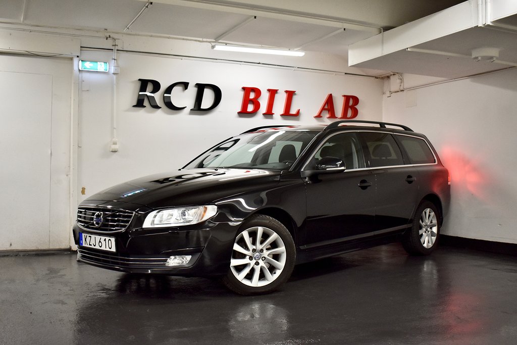 Volvo V70 D4 VÄRMARE GPS VOC PDC FULLSERVAD 181 HK EURO 6 