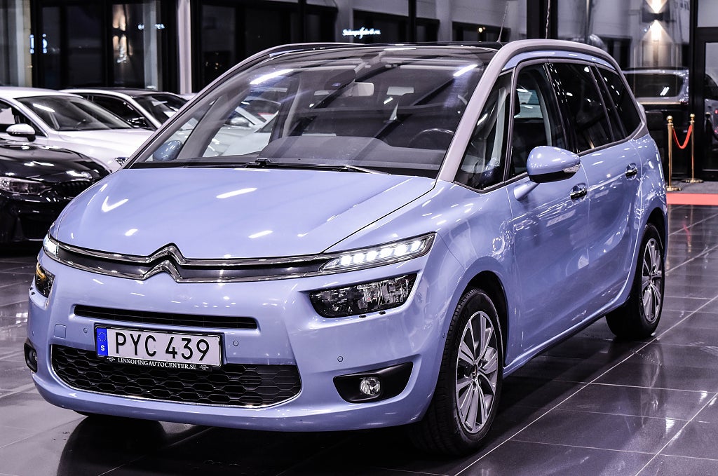Citroën Grand C4 Picasso 1.6 BlueHDi Euro 6|Nybesiktad|7Sits|Fullservad|Panorama