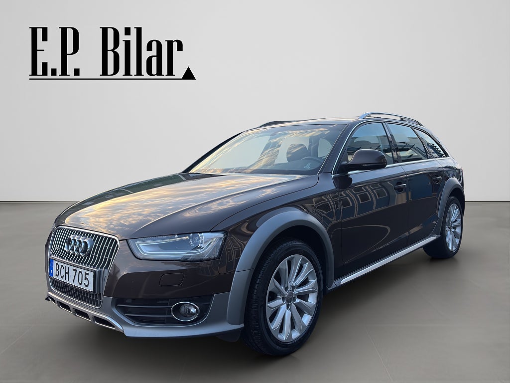 Audi A4 Allroad Quattro 2.0 TDI/Värmare/Dragkrok/Kamrembytt