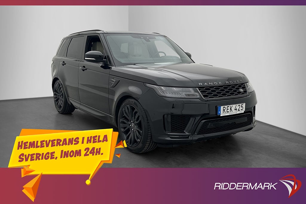 Land Rover Range Rover Sport 3.0 AWD HSE Kamera D-Värm Skinn