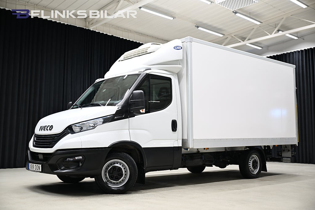 Iveco Daily 136HK Automat|Volymskåp|BG-Lyft|Kylbil|Nattkyla|Leasbar