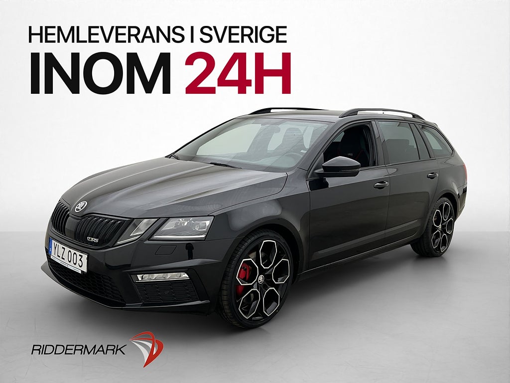Skoda Octavia RS 245hk Canton Värmare Kamera CarPlay Navi