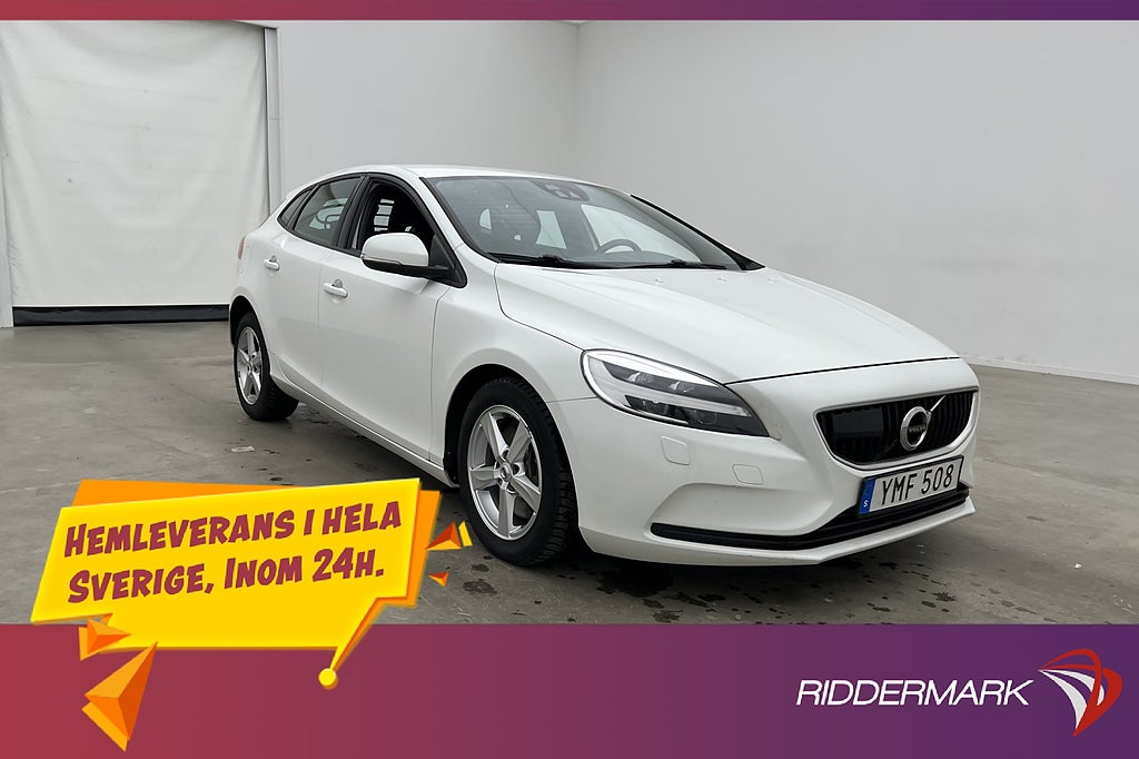Volvo V40 Momentum D2 120hk VOC Drag Värmare BLIS P Sensorer