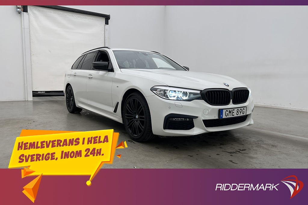 BMW 520 D Touring 190hk M Sport Kamera Dragkrok Display-Key