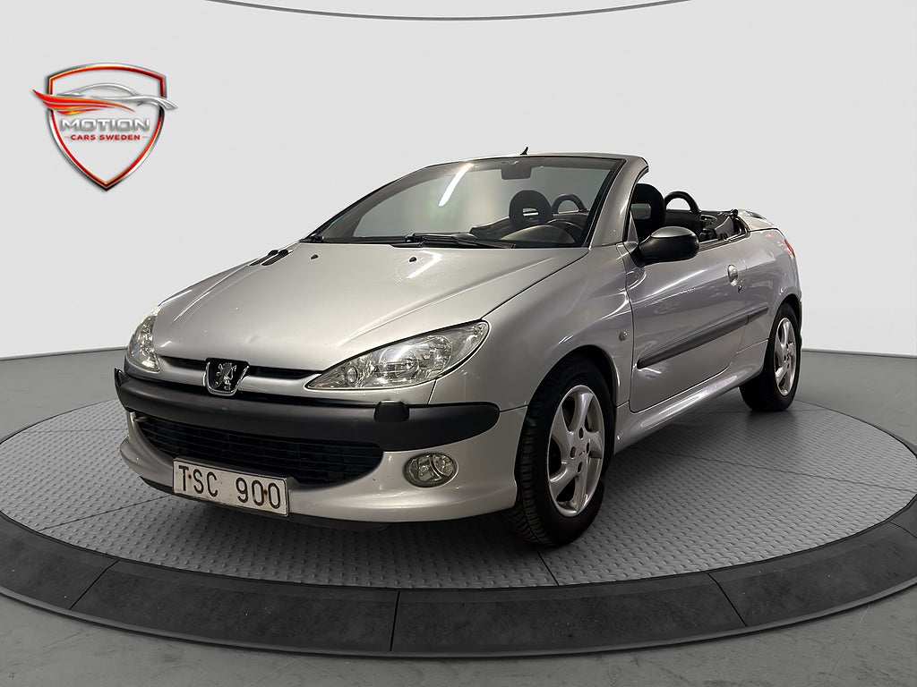 Peugeot 206 CC 1.6 TipTronic Besiktigad 