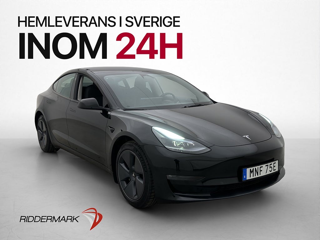 Tesla Model 3 Long Range AWD MOMS Autopilot Svensksåld